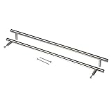 Ikea Kallror Schrankgriffe, Edelstahl, 405 mm, 2 Stück