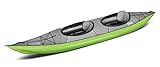 Gumotex Swing 2 Schlauchboot für 2 Personen mit Abdeckung Klasse Teil, Farbe:Grün